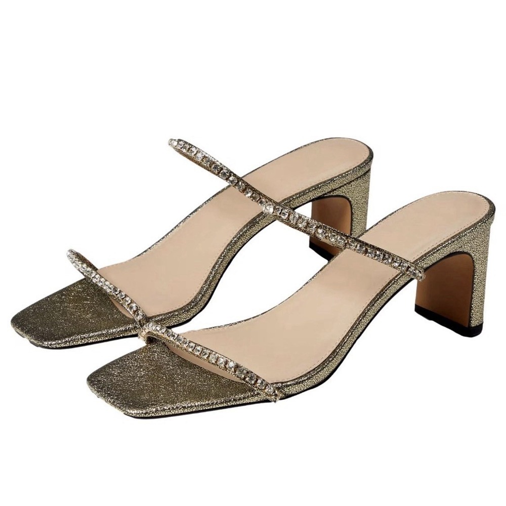 FARYL by FaryIrobin Alexandra Gold ALEXANDRA-GOLD Women's Size 13